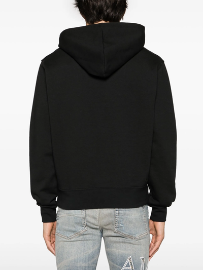 Amiri – Kapuzenpullover mit versetztem Logo in Schwarz