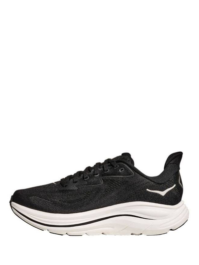 Hoka „Clifton 10“ Sneaker in Schwarz und Weiß
