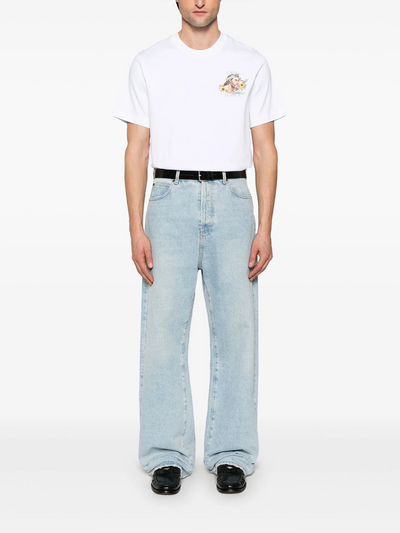 Casablanca – Weißes T-Shirt mit „Celebration Du Sport“-Print