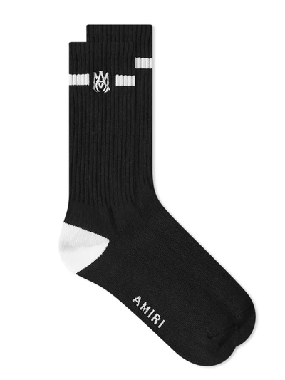 Amiri – MA-Stickerei-Socken in Schwarz