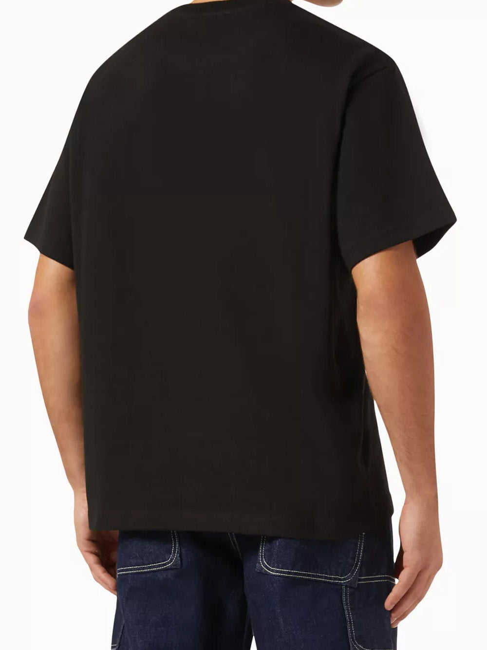 Kenzo – Schwarzes T-Shirt mit „Lucky Tiger“-Print
