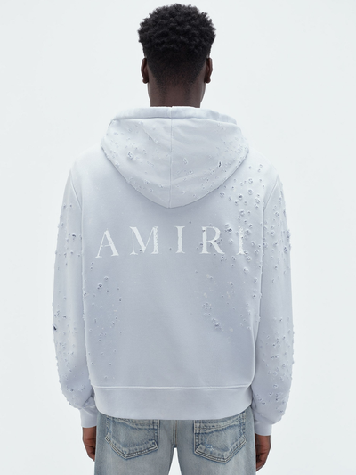 Amiri – Washed MA Shotgun-Kapuzenpullover in Grau