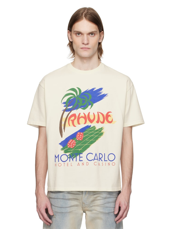 Rhude Roulette T-Shirt in Weiß