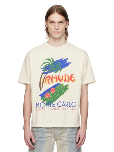 Rhude Roulette T-Shirt in Weiß