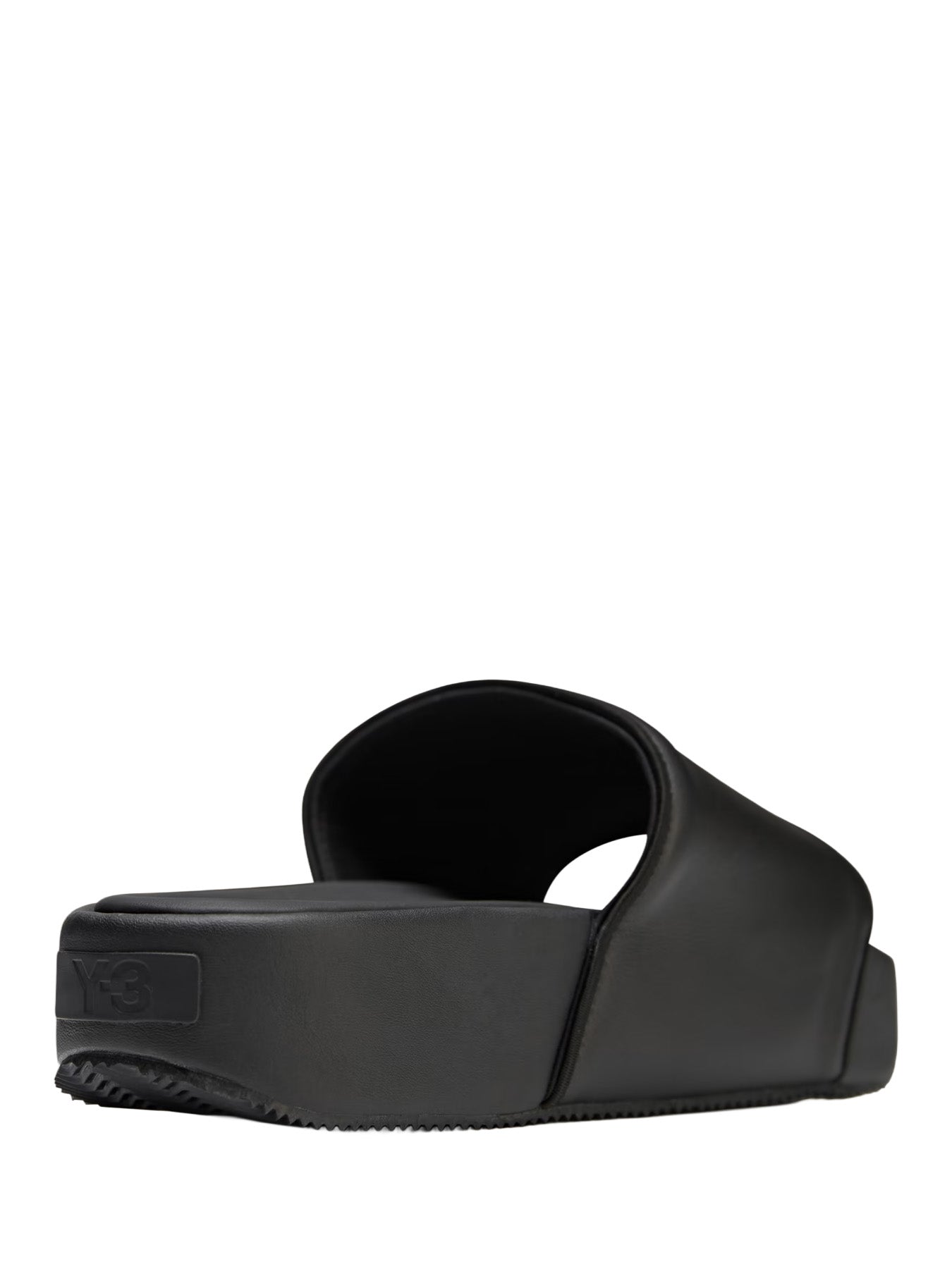 adidas Y-3 – Plateau-Slides in Schwarz