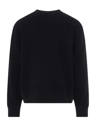 Palm Angels – Schwarzes Sweatshirt mit Rundhalsausschnitt und Bären-Print