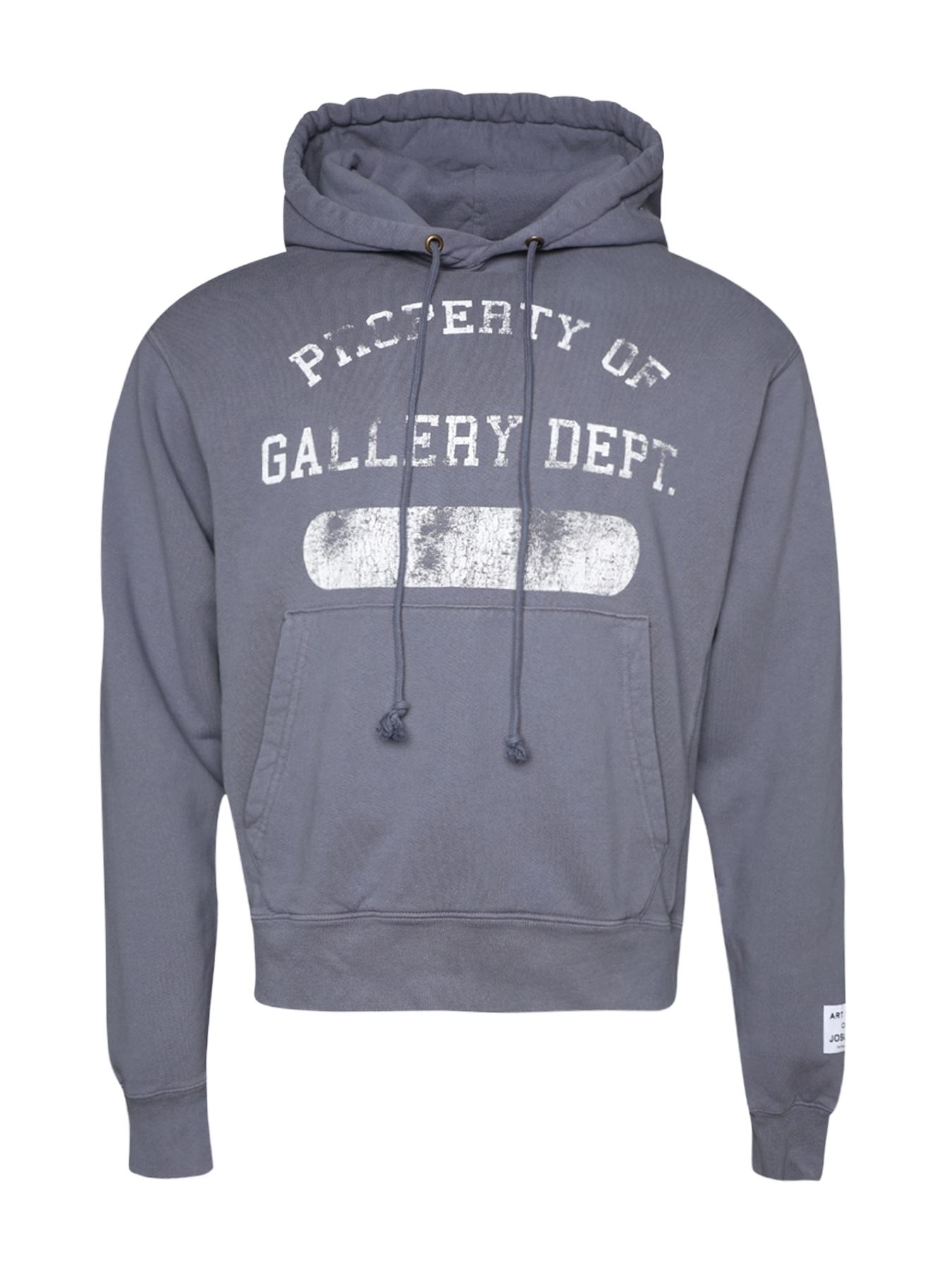 Gallery Dept – Property Of Vintage – Verwaschener Kapuzenpullover in Marineblau