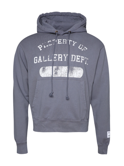 Gallery Dept – Property Of Vintage – Verwaschener Kapuzenpullover in Marineblau