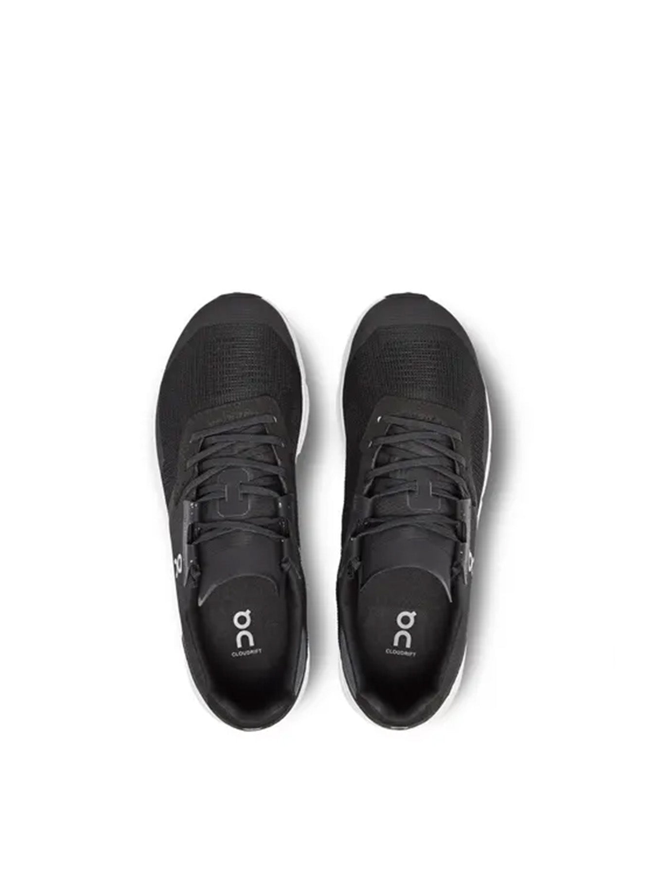 On Running – CloudRift-Sneaker in Schwarz/Weiß