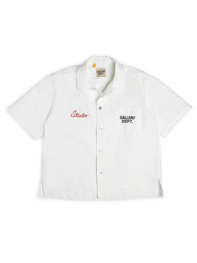 Gallery Dept Stadium Uniform Parker Shirt in Weiß