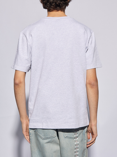 Jacquemus Le Gros Grain Logo T-Shirt Grau