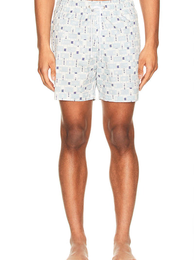 Amiri – Interweave-Badeshorts in Weiß