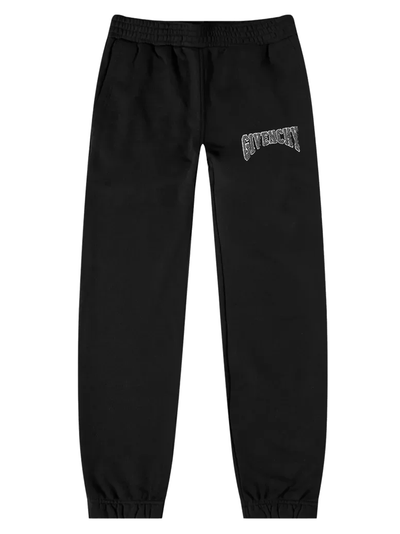 Givenchy – Schwarze Jogginghose mit Logo-Patch-Stickerei
