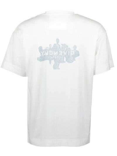 Givenchy – Übergroßes T-Shirt „Reverse Hubert Objects“ in Weiß
