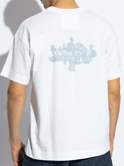 Givenchy – Übergroßes T-Shirt „Reverse Hubert Objects“ in Weiß