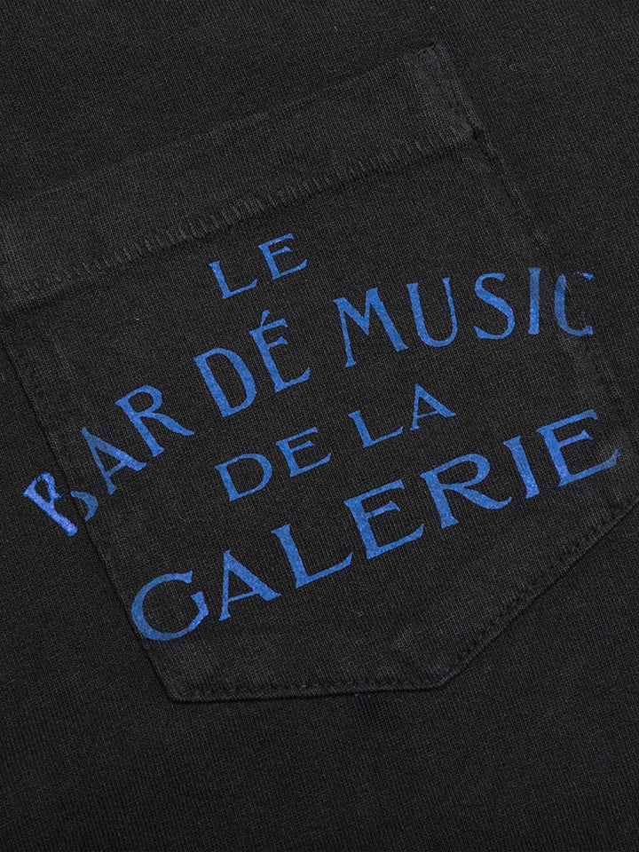 Gallery Dept – „Le Bar“ Langärmliges T-Shirt in Schwarz