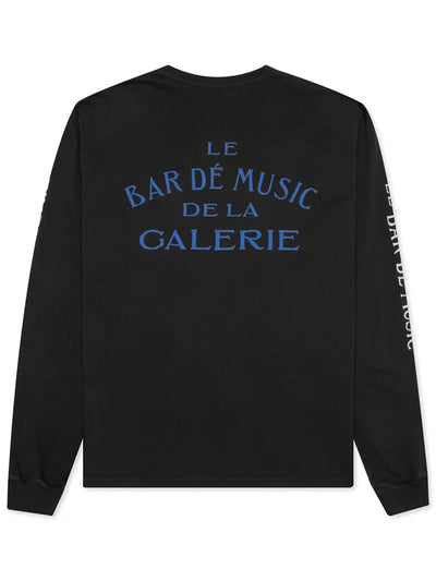 Gallery Dept – „Le Bar“ Langärmliges T-Shirt in Schwarz