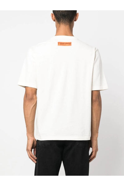 Heron Preston – Weißes T-Shirt mit Censored Heron-Aufdruck