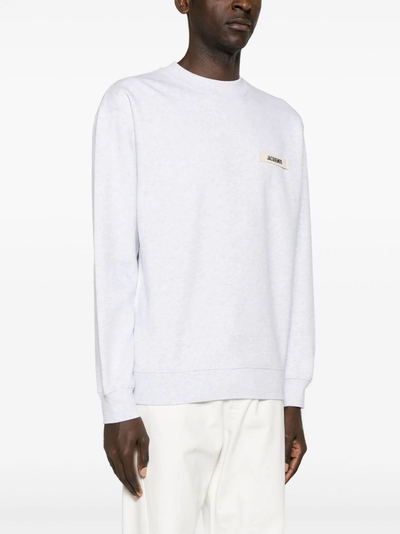 Jacquemus – Das Gros Grain-Sweatshirt in Grau