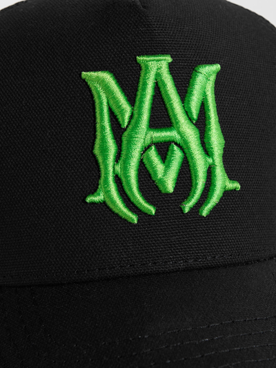 Amiri – Trucker-Cap mit MA-Logo-Stickerei in Schwarz