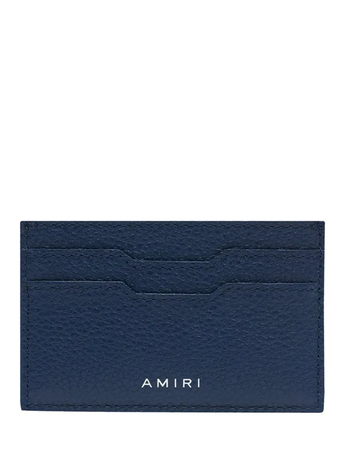 Amiri – Iconic – Kartenetui mit geprägtem Logo in Marineblau