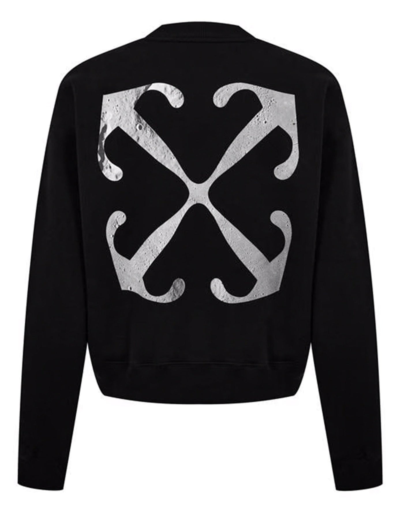 Off-White – Lunar Arrow – Skate-Sweatshirt in Schwarz