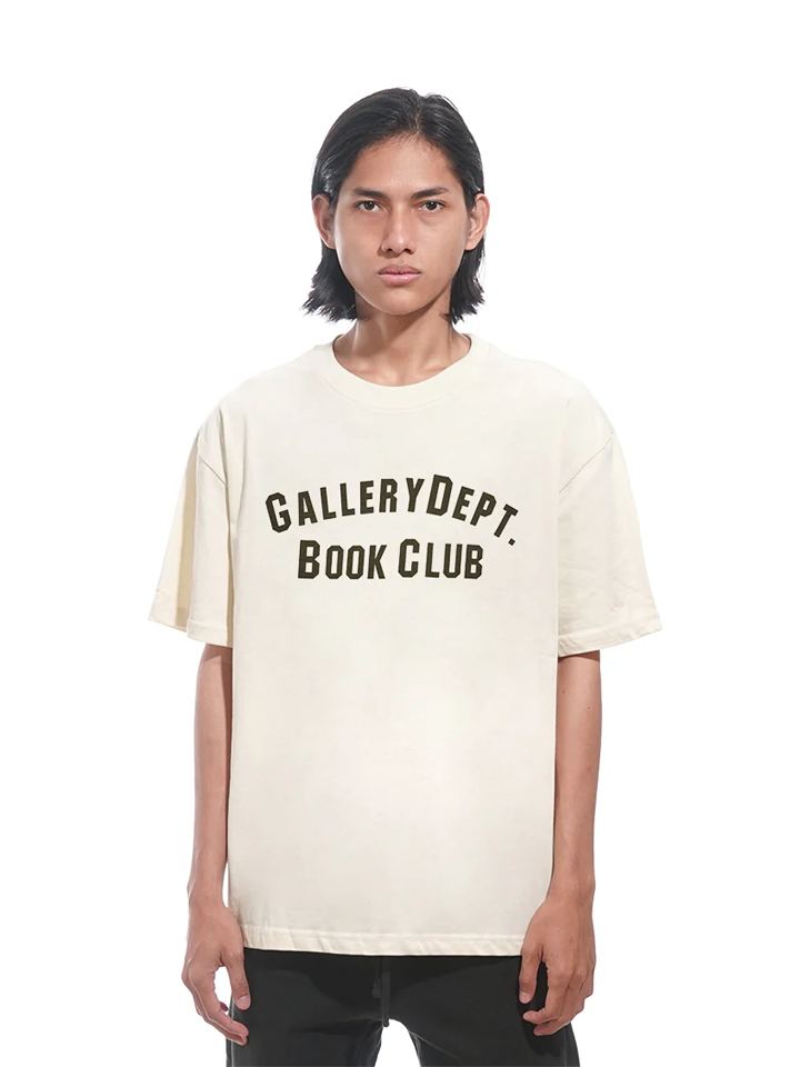 Gallery Dept Buchclub-T-Shirt in Weiß