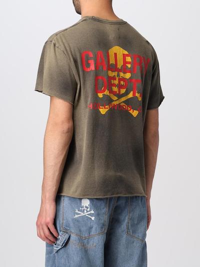 Gallery Dept – Schwarzes T-Shirt mit Reißverschluss