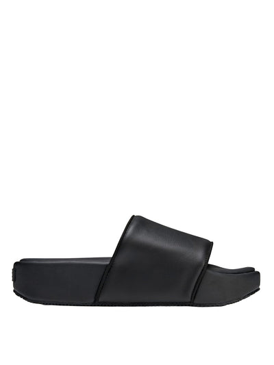 adidas Y-3 – Plateau-Slides in Schwarz