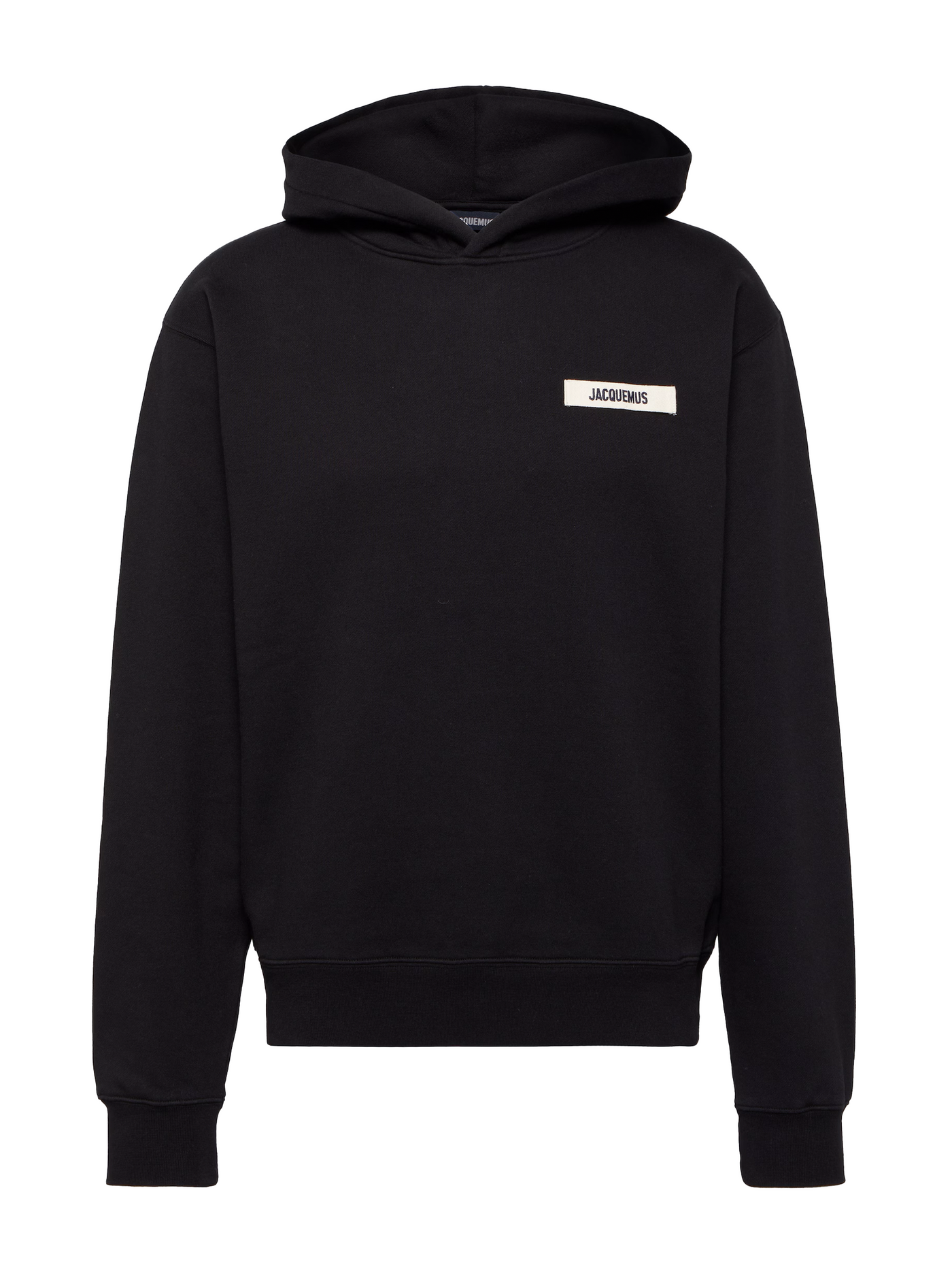 Jacquemus – Der Gros Grain-Kapuzenpullover in Schwarz