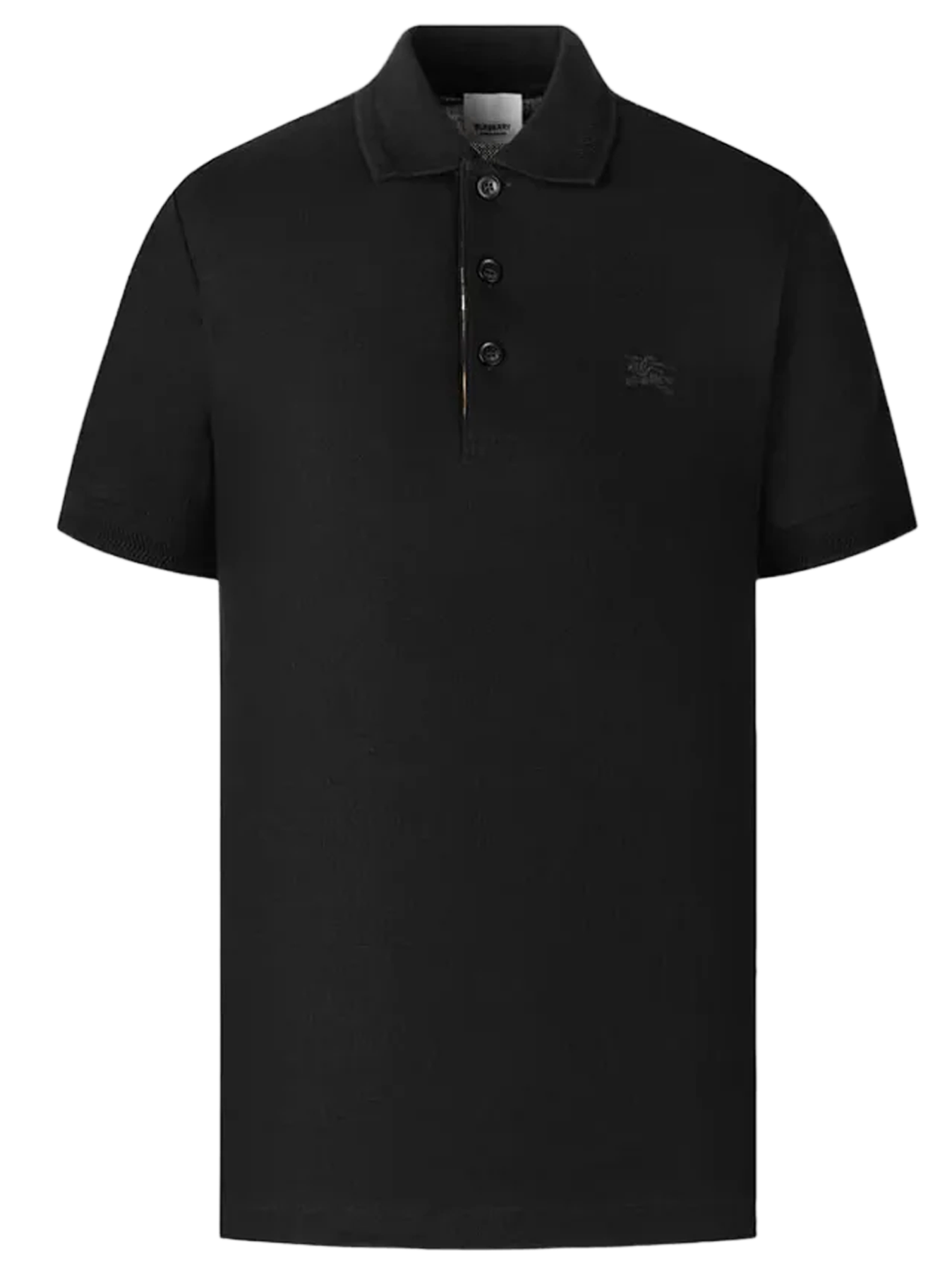 Poloshirt „Equestrian Knight“ von Burberry in Schwarz