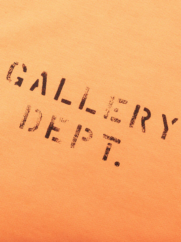 Gallery Dept – Kapuzenpullover mit Logo in Flo-Orange