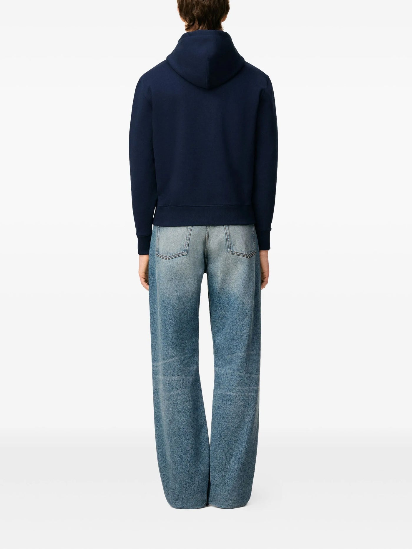 Ami Paris de Coeur Kapuzenpullover in Marineblau