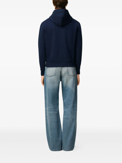 Ami Paris de Coeur Kapuzenpullover in Marineblau