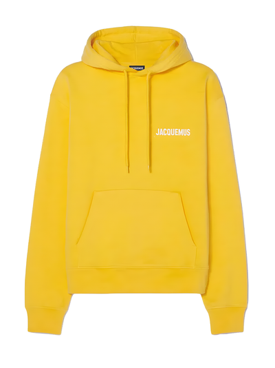 Jacquemus – Le – Kapuzensweatshirt in Gelb
