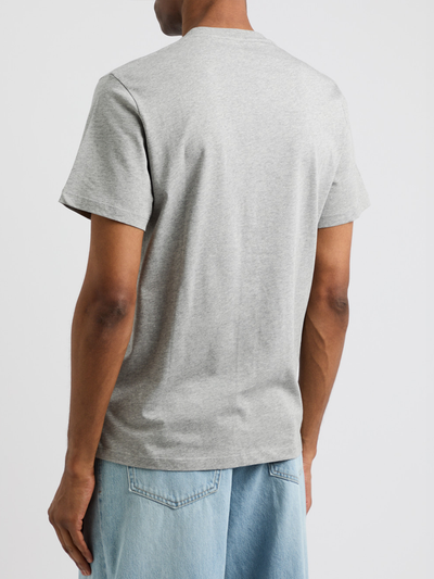 Loewe – T-Shirt mit Anagram-Stickerei in Graumeliert