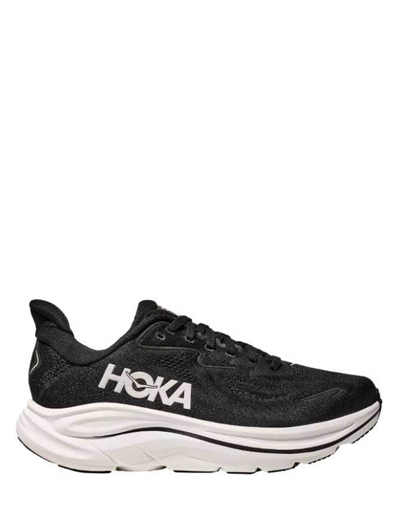 Hoka „Clifton 10“ Sneaker in Schwarz und Weiß