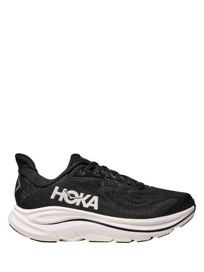 Hoka „Clifton 10“ Sneaker in Schwarz und Weiß