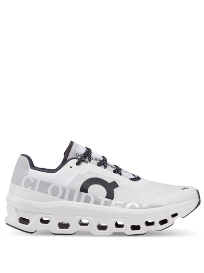On Running – CloudMonster – Weiße Sneaker