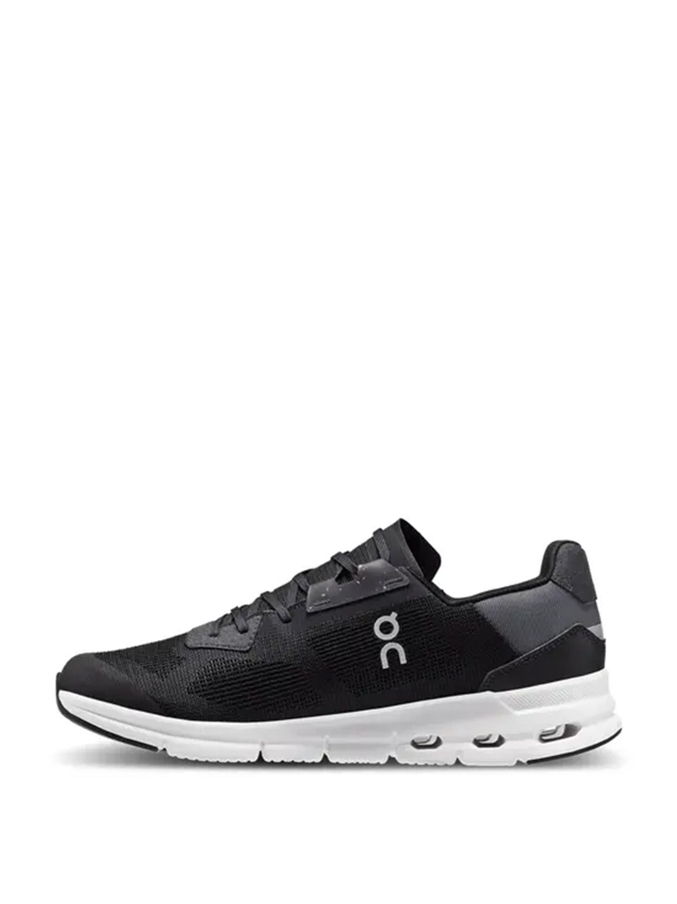 On Running – CloudRift-Sneaker in Schwarz/Weiß