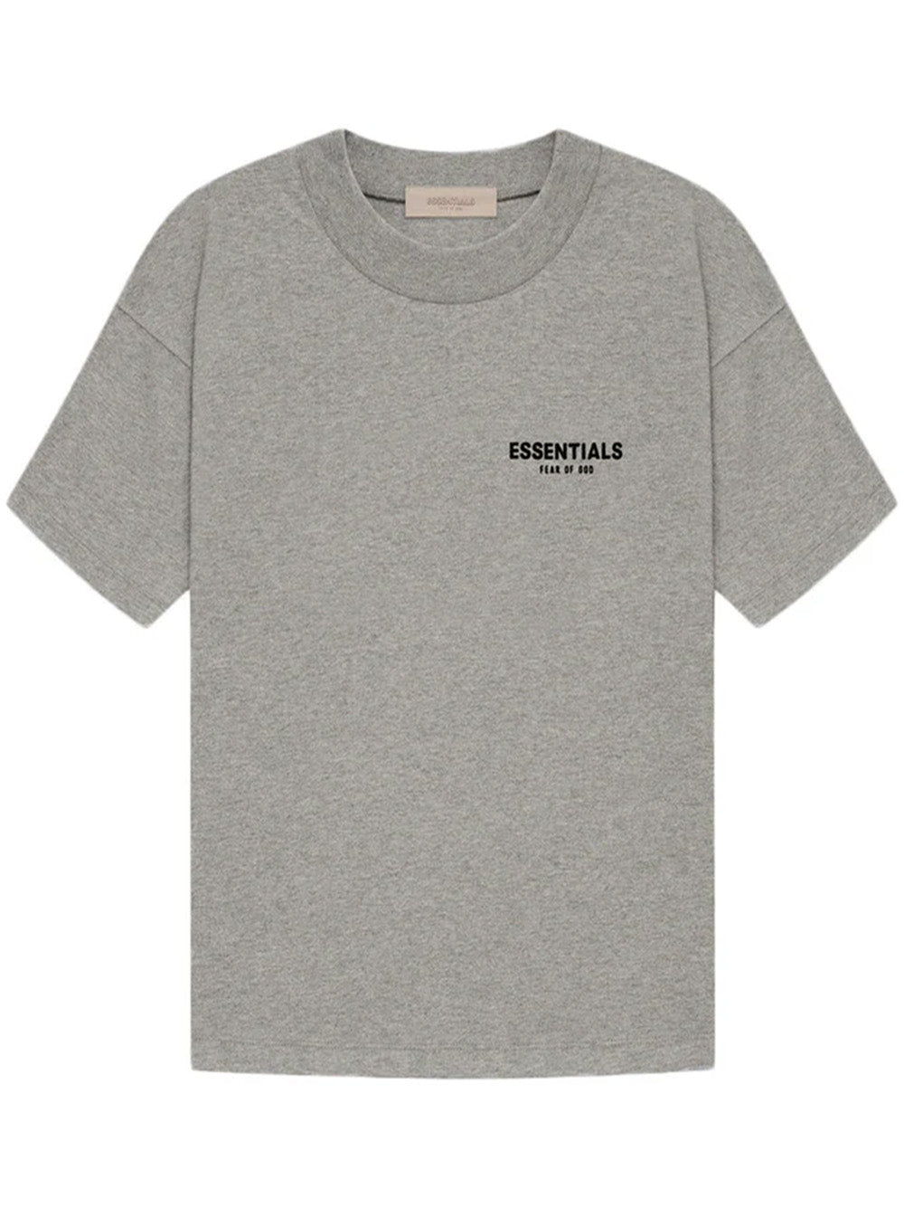 Fear Of God – Essentials – T-Shirt (SS22) in dunklem Haferflockengrün