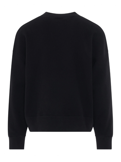 Palm Angels – Schwarzes Sweatshirt mit „Broken Shark“-Logo