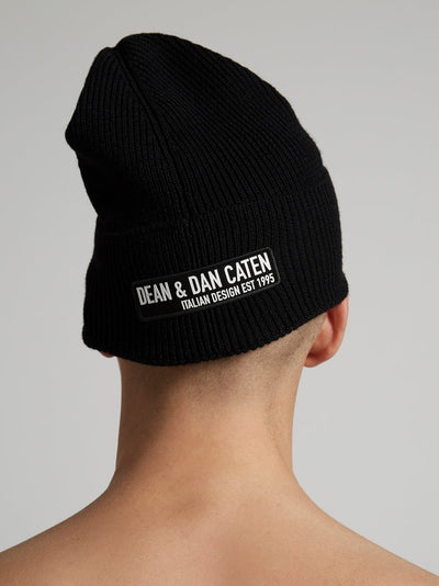 Dsquared2 – ICON-Mütze in Schwarz