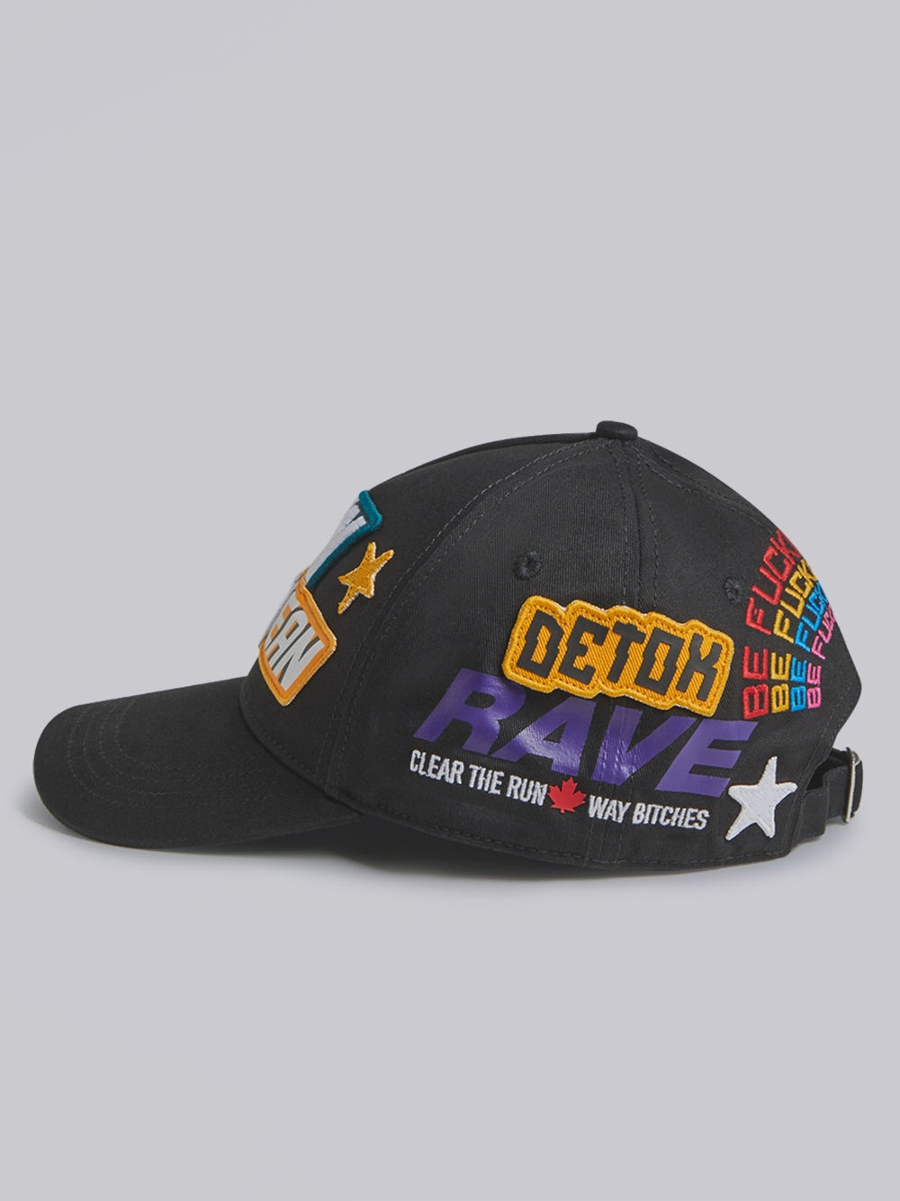 Dsquared2 Traveller Patchwork-Baseballkappe 