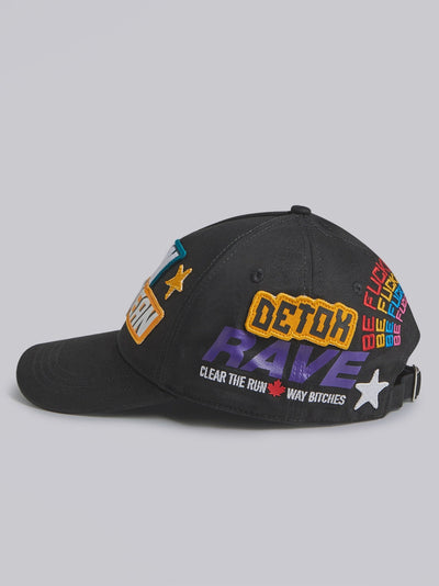 Dsquared2 Traveller Patchwork-Baseballkappe 