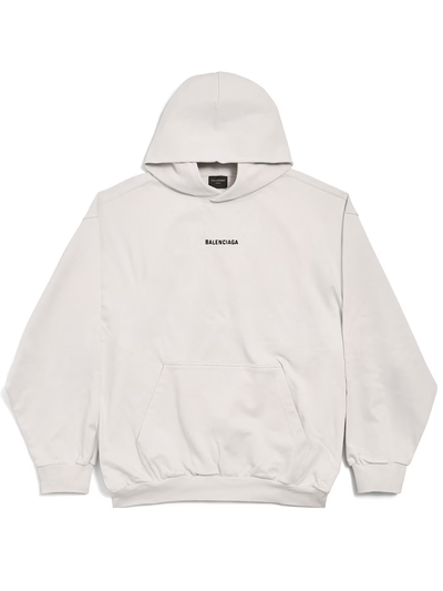 Balenciaga – Neuer Balenciaga-Hoodie mit mittlerer Passform in Off-White