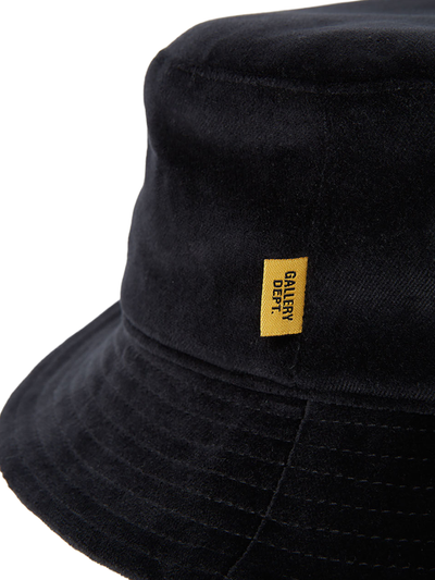 Gallery Dept Rodman Bucket Hat in Samtschwarz