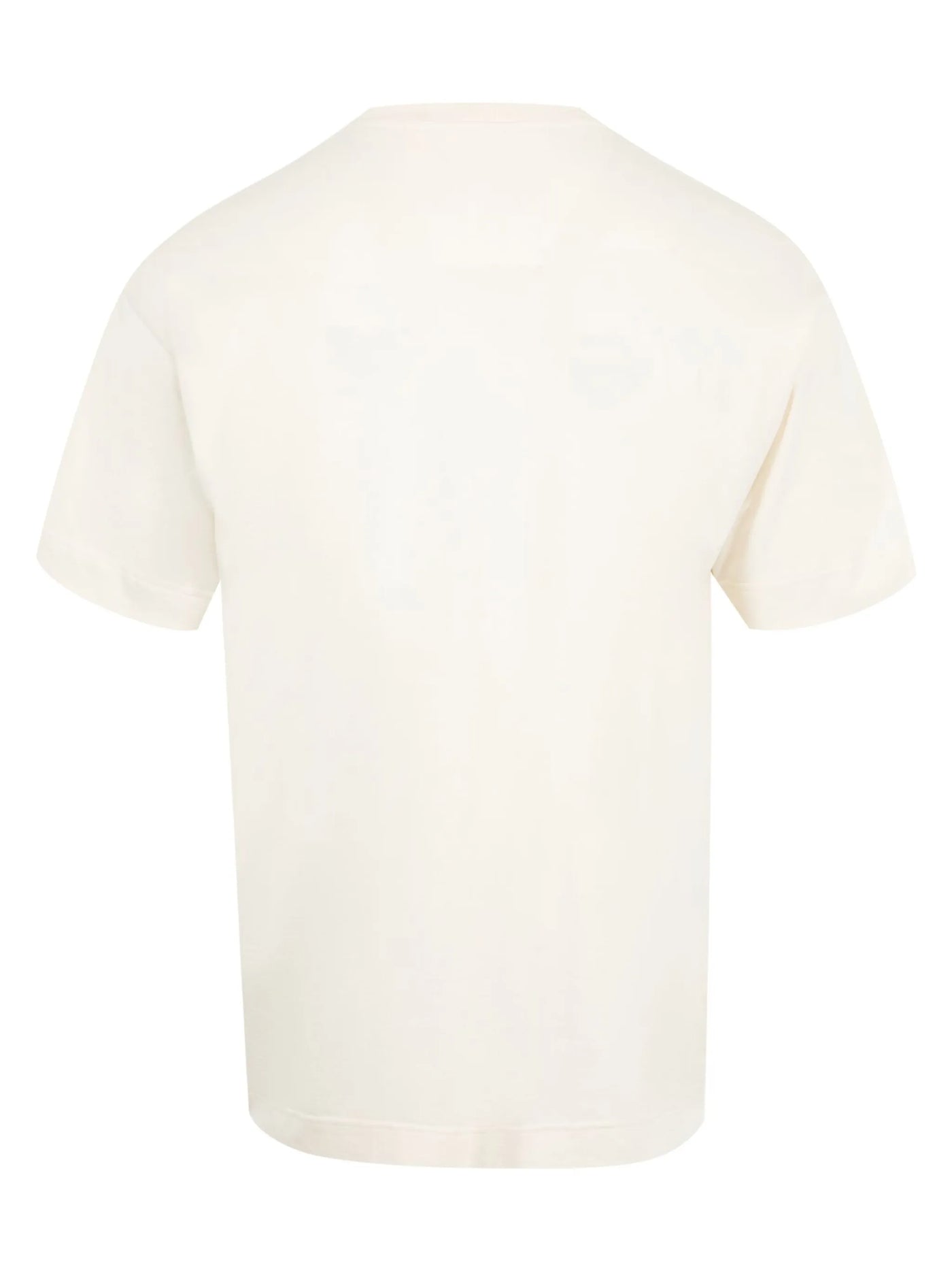 Givenchy – Weißes T-Shirt mit aufgesticktem Logo „Monogram College“