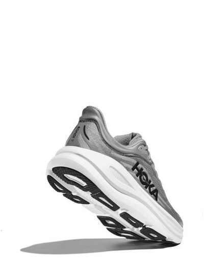 Hoka Bondi 9 Sneaker in Galactic Grey und Stellar Grey
