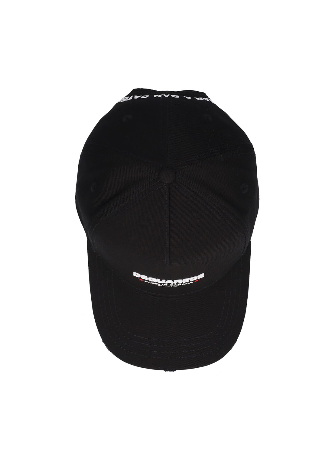Dsquared2 x Rocco P*RN in Canada Cap in Schwarz